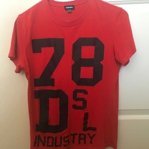 Xs diesel red shirt